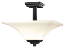  1816-66 - 2 LIGHT SEMI FLUSH MOUNT