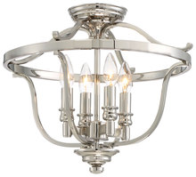  3296-613 - 4 LIGHT SEMI FLUSH