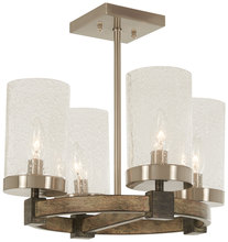  4637-106 - 4 LIGHT SEMI FLUSH