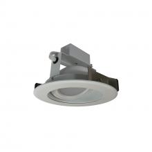  NLCBC-56930XWW - 5" Cobalt Adjustable LED Retrofit, 1200lm / 14W, 3000K, White Reflector / White Flange