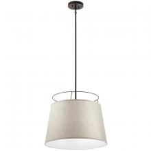  52265OZ - Marika 20" 3 Light Pendant in Olde Bronze