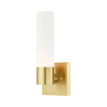  10101-12 - 1 Lt Satin Brass ADA Wall Sconce