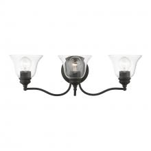  16933-04 - 3 Light Black Vanity Sconce