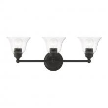  16943-04 - 3 Light Black Vanity Sconce