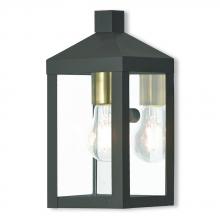  20581-07 - 1 Lt BZ Outdoor Wall Lantern