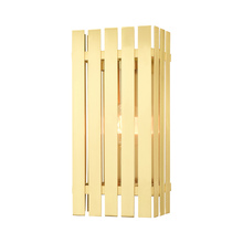  20753-12 - 1 Lt Satin Brass Outdoor Wall Lantern