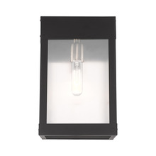  20872-04 - 1 Lt Black Outdoor Wall Lantern