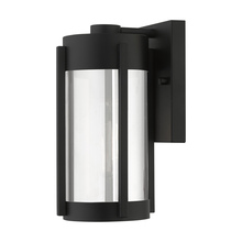  22380-04 - 1 Lt Black Outdoor Wall Lantern