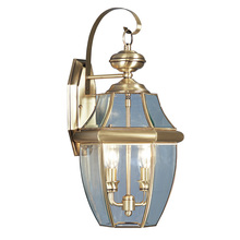  2251-01 - 2 Light AB Outdoor Wall Lantern