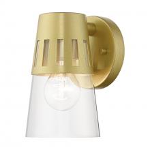  27971-33 - 1 Light Soft Gold Outdoor Small Wall Lantern