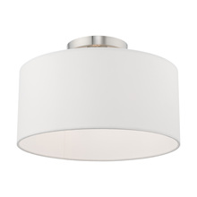  41097-91 - 1 Lt Brushed Nickel Ceiling Mount