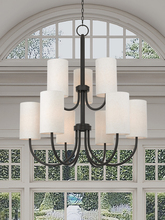  41169-92 - 9 Lt EBZ Foyer Chandelier