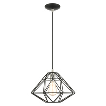  41323-04 - 1 Lt Black Pendant