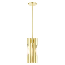  45913-12 - 3 Lt Satin Brass  Pendant Chandelier