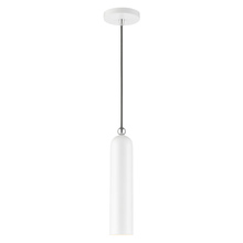  46751-69 - 1 Lt Shiny White Pendant