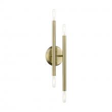  46771-01 - 4 Light Antique Brass ADA Sconce