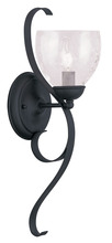  4808-04 - 1 Light Black Wall Sconce