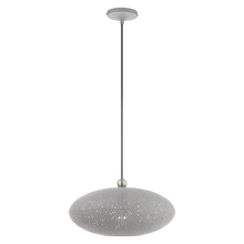  49102-80 - 1 Lt Nordic Gray Pendant