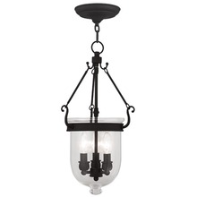  5063-04 - 3 Light Black Chain Lantern