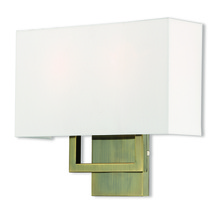  50990-01 - 2 Lt AB ADA Wall Sconce