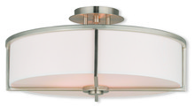  51075-91 - 4 Light Brushed Nickel Ceiling Mount