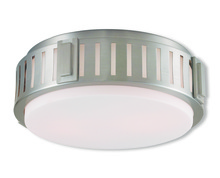  65512-91 - 2 Light Brushed Nickel Ceiling Mount