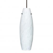  1JC-412719-BR-L - Besa Pendant Suzi 18 Bronze Carrera 1x150W Medium Base A21, 15Ft. Cord