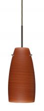  1JT-1512CH-LED-BR - Besa Tao 10 LED Pendant Cherry Bronze 1x9W LED