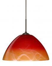  1JT-4201SL-LED-BR - Besa Tessa Pendant Solare Bronze 1x9W LED