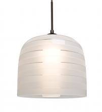  1JT-MITZI10FR-LED-BR - Besa Mitzi 10 Cord Pendant