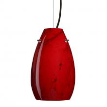Besa Lighting 1KX-4126MA-LED-BK - Besa Pera 9 LED Pendant Magma Black 1x9W LED