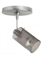  1SP-6524ES-SN - Besa Spotlight Scope Satin Nickel Smoke/Frost 1x50W Halogen Mr16