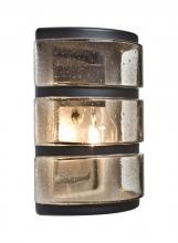  353458 - Costaluz, 3534 Series Wall Sconce, Black/Smoke Bubble, 1x75W Medium base