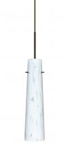  B-567419-BR - Besa Camino Pendant For Multiport Canopy Bronze Carrera 1x40W Halogen