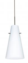  J-412407-LED-BR - Besa Cierro LED Pendant For Multiport Canopy J Opal Matte Bronze 1x9W LED