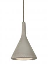  J-GALATN-LED-BR - Besa Gala Pendant For Multiport Canopy, Tan, Bronze Finish, 1x9W LED