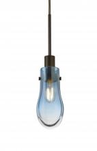  J-WISHBL-BR - Besa Wish Cord Pendant