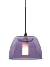  RXP-SPURPL-BR - Besa Spur Cord Pendant, Plum, Bronze Finish, 1x35W Halogen