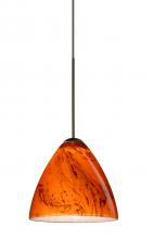  X-1779HB-BR - Besa Pendant For Multport Canopy Mia Bronze Habanero 1x50W Halogen