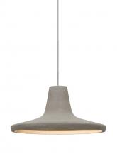  X-MODUSTN-LED-SN - Besa Modus Cord Pendant For Multiport Canopy, Tan, Satin Nickel Finish, 1x9W LED