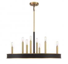  1-1716-8-322 - Chaucer 8-Light Chandelier in Warm Brass