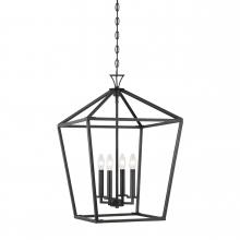  3-421-4-44 - Townsend 4-Light Pendant in Classic Bronze