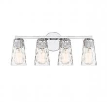  8-2603-4-CH - Gordon 4-Light Bathroom Vanity Light in Chrome