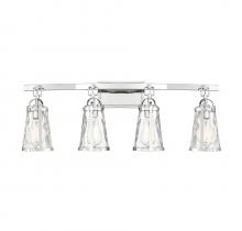  8-560-4-11 - Albany 4-Light Bathroom Vanity Light in Polished Chrome