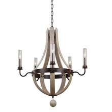  404670FG - Harper 5 Light Outdoor Chandelier