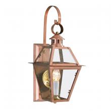  2253-CO-CL - Olde Colony Outdoor Wall Light - Copper