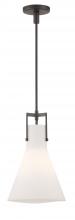  4661-OB-MO - Izel 1-Light Glass Pendant - Oil Rubbed Bronze