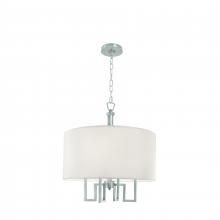  9677-BN-WS - Maya 4 Arm Chandelier - Brushed Nickel