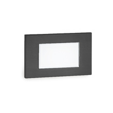  WL-LED130-AM-BK - LED Diffused Step and Wall Light