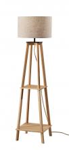  3056-12 - Kirby Shelf Floor Lamp